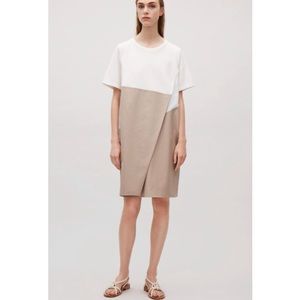 COS Colorblock dress with pockets